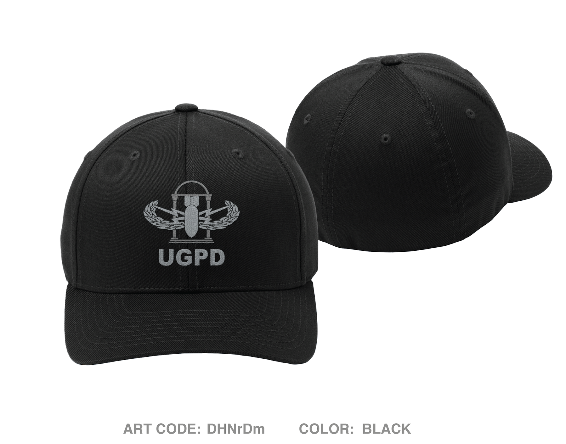 University of Georgia Bomb Disposal Unit Embroidered Flexfit Cap - DHNrDm