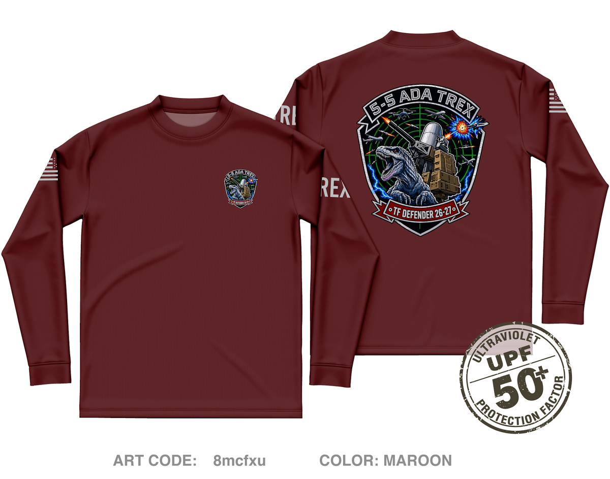 5-5 ADA BN Core Men's UPF 50+ Performance LS Tee - 8mcfxu