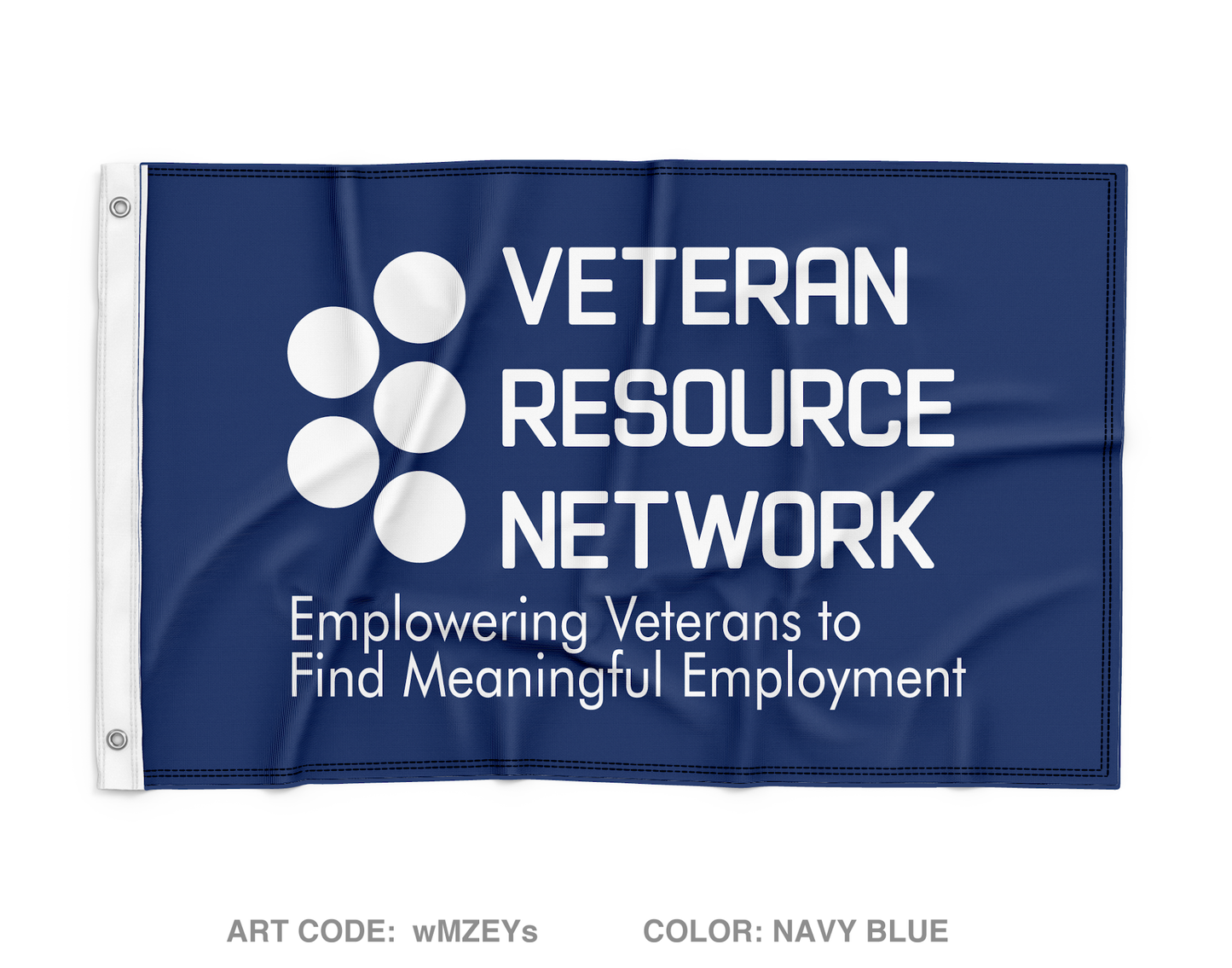 Veteran Resource Netwok Wall Flag - wMZEYs