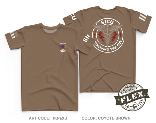 WRNMMC Surgical ICU Core Men's SS Flex Performance Tee - tKPaXU