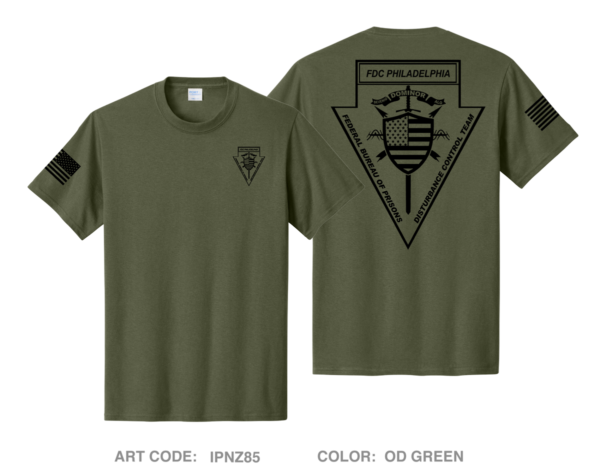 FDC Philadelphia DCT Comfort Unisex Cotton SS Tee - IPNZ85