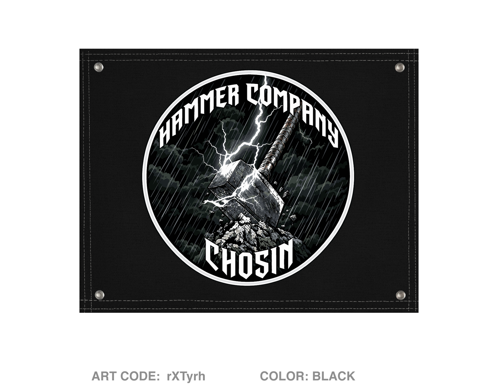 HHC, 1-32IN Banner Flag - rXTyrh