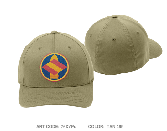 HHB 142nd Field Artillery Brigade Embroidered Flexfit Cap - 76XVPu