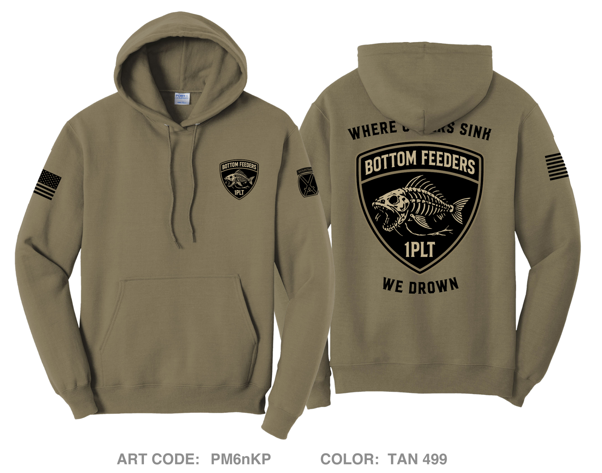 1PLT C Co 2-87 IN BN Comfort Unisex Hooded Sweatshirt - PM6nKP