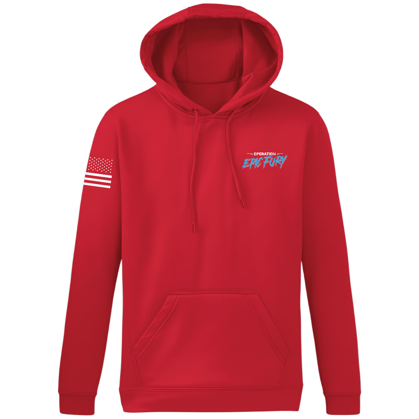 Operation Epic Fury Hi-Tech Performance Hoodie - Blueprint