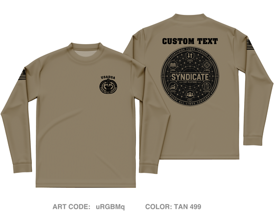 CUSTOM Syndicate Core Men's LS Performance Tee - uRGBMq