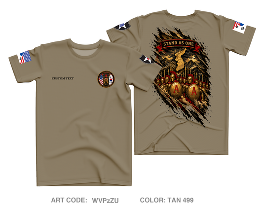 CUSTOM A CO, 194th DSSB Core Men's SS Performance Tee - WVPzZU