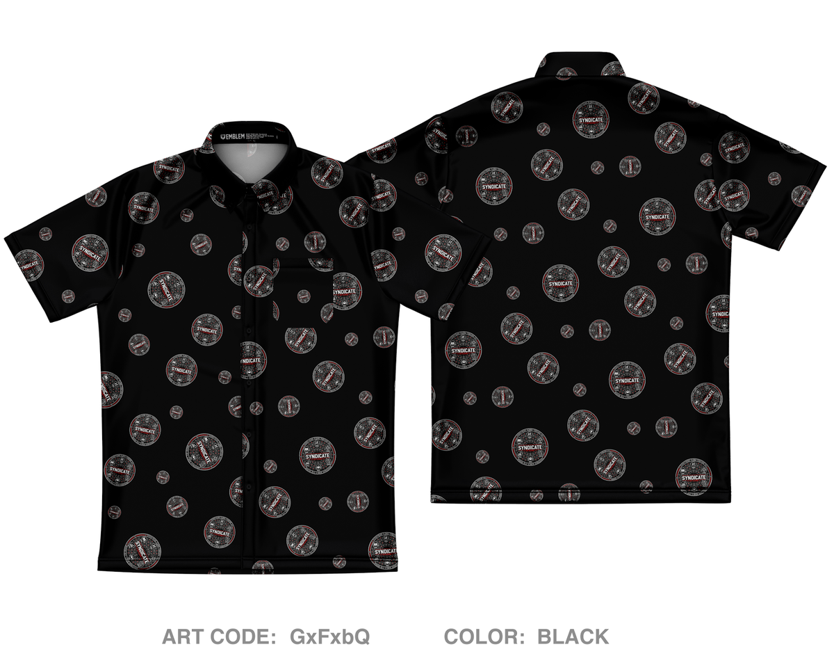 Syndicate Core Men's SS Performance Party Shirt - GxFxbQ