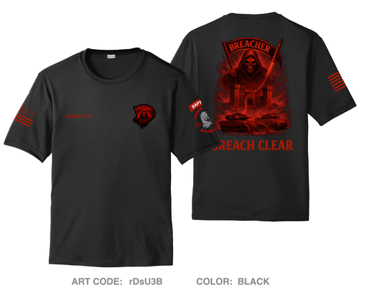CUSTOM 82CEC-A (BREACHER), 16EN BN Hi-Tech Performance Unisex SS Tee - rDsU3B