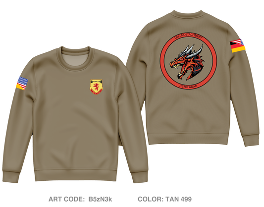 1/57th ADAR DELTA DETACHMENT Core Men's Crewneck Performance Sweatshirt - B5zN3k