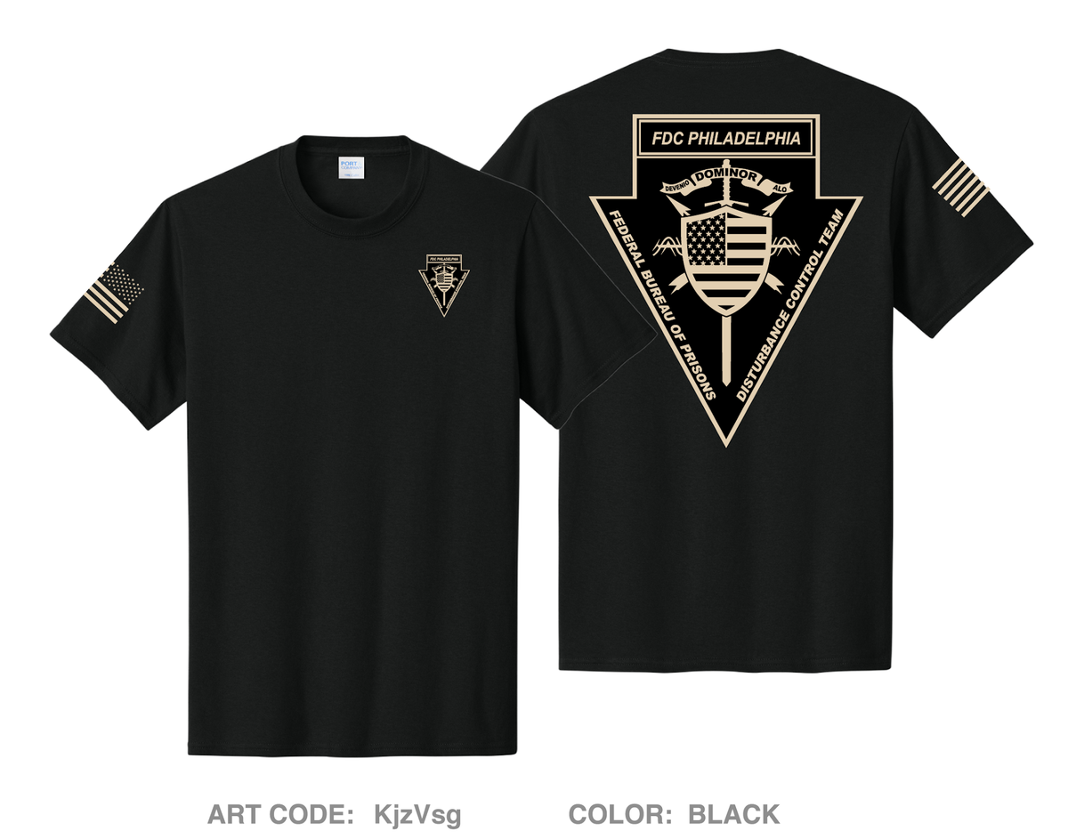 FDC Philadelphia DCT Comfort Unisex Cotton SS Tee - KjzVsg