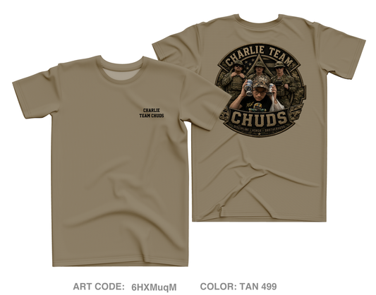 233rd Charlie Team Core Men's SS Performance Tee - 6HXMuq