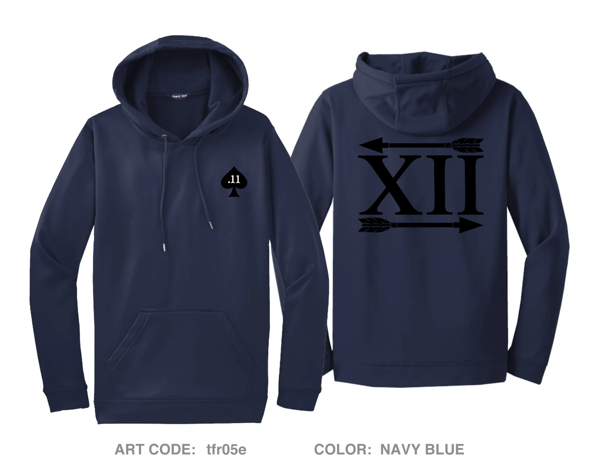 MESG-2 Det Bahrain EST 12 Hi-Tech Performance Hoodie - tfr05e
