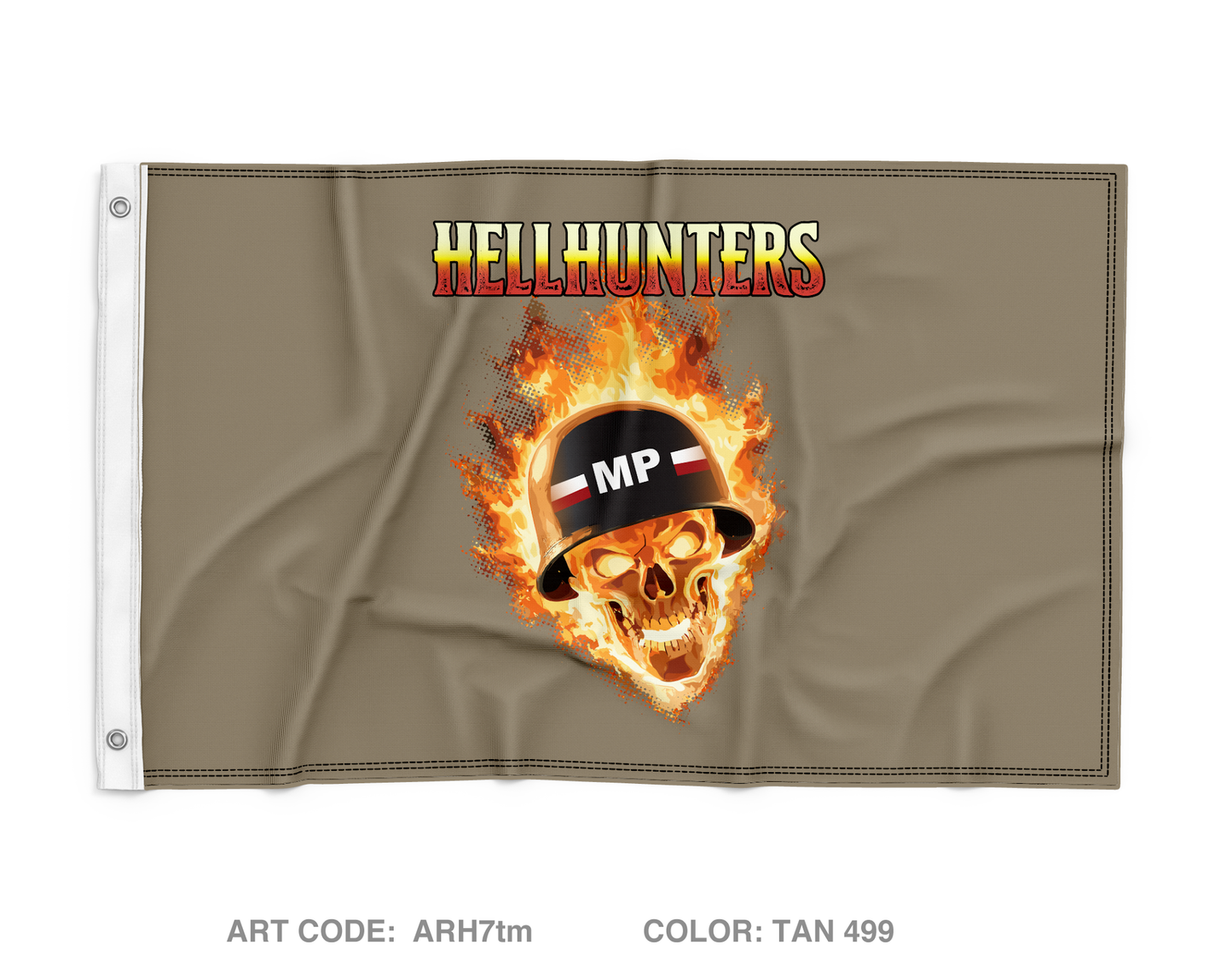Hellhunters Wall Flag - ARH7tm