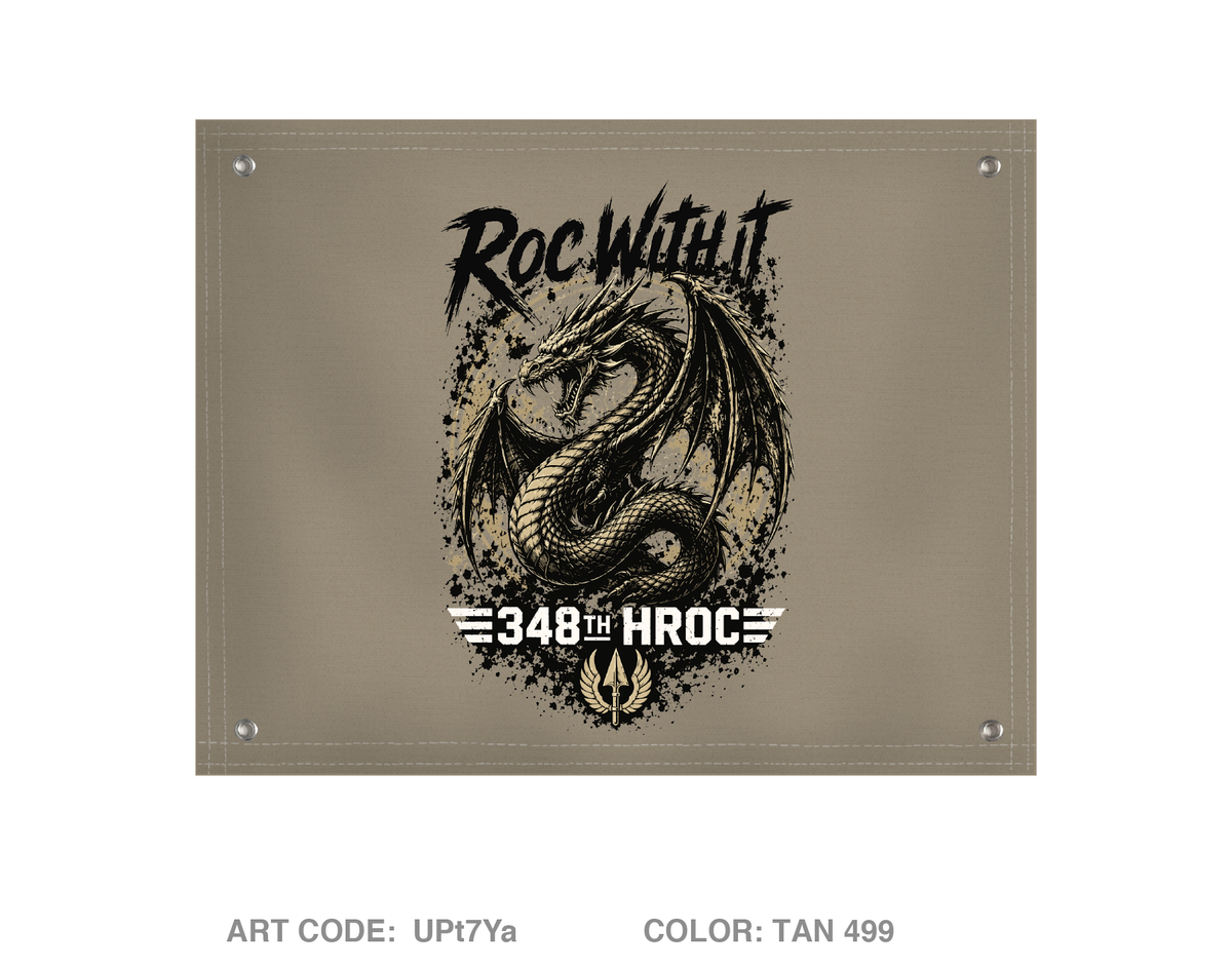 348TH HROC Banner Flag - UPt7Ya