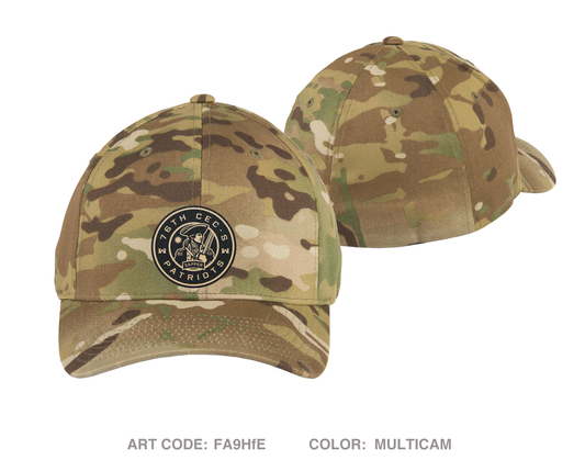 76th CEC-S Patriots Embroidered Flexfit Cap - FA9HfE