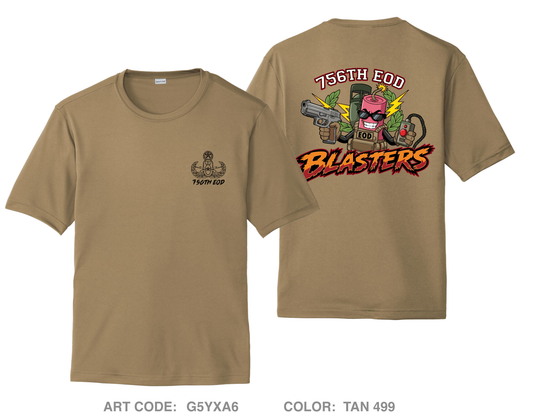 756 EOD Company Hi-Tech Performance Unisex SS Tee - G5YXA6