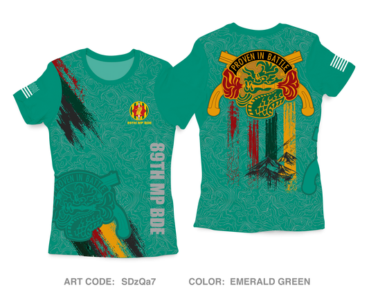 89th MP BDE Core Women's SS Performance Tee - SDzQa7