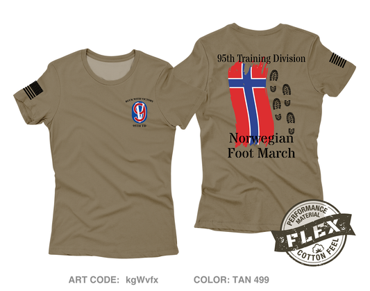 HHC, 95TH TD Core Women's SS Flex Performance Tee - kgWvfx