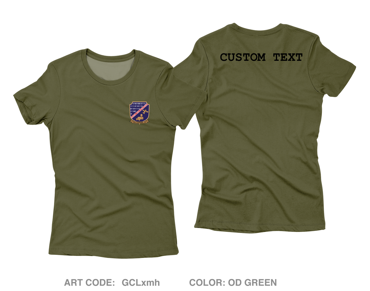 CUSTOM Marine Detachment Fort Gordon Core Women's SS Performance Tee - GCLxmh