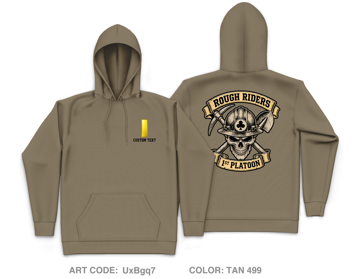 CUSTOM 130th ESC 1st PLT Core Men's Hooded Performance Sweatshirt - UxBgq7
