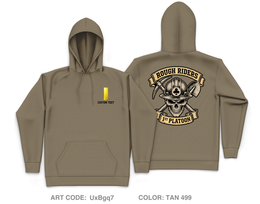 CUSTOM 130th ESC 1st PLT Core Men's Hooded Performance Sweatshirt - UxBgq7
