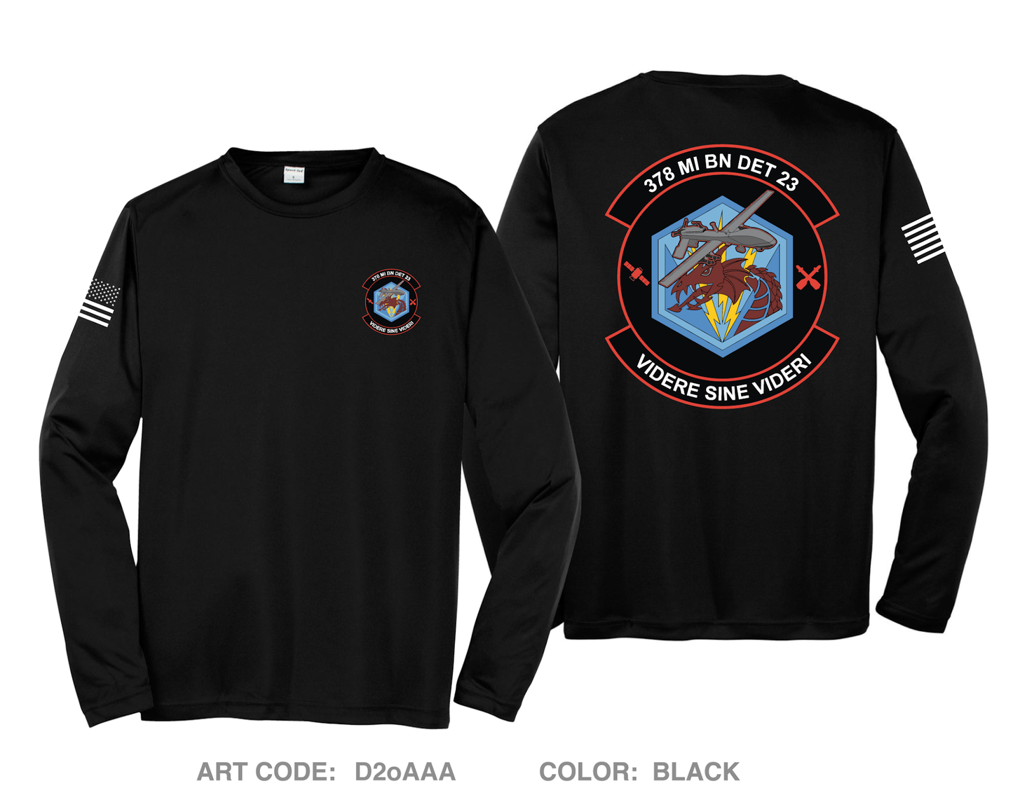 378th MI Hi-Tech Performance Unisex LS Tee - D2oAAA