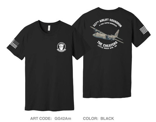 327th Airlift Squadron Comfort Unisex Cotton SS Tee