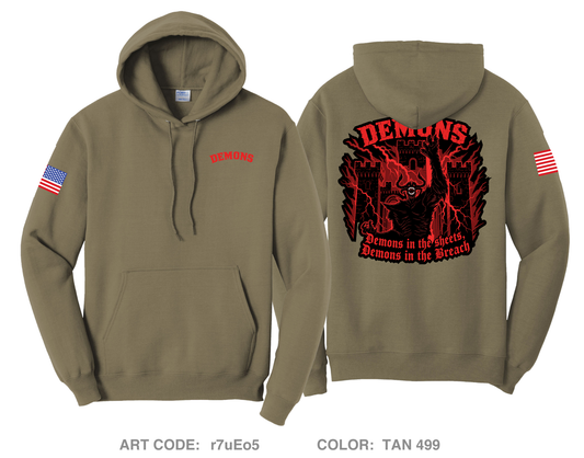 CEC-ABN, 173rd MBCT Comfort Unisex Hooded Sweatshirt - r7uEo5
