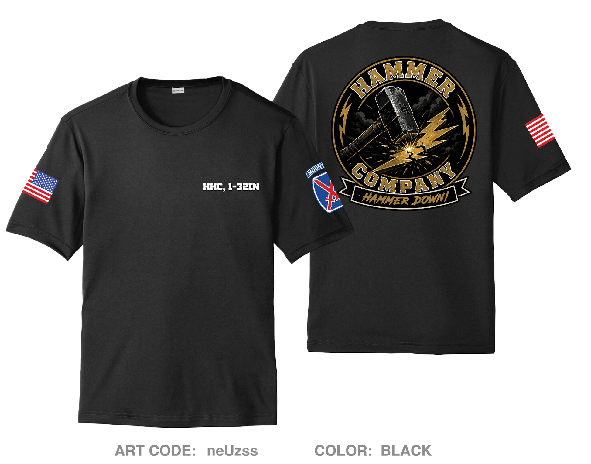 HHC, 1-32IN Hi-Tech Performance Unisex SS Tee - neUzss