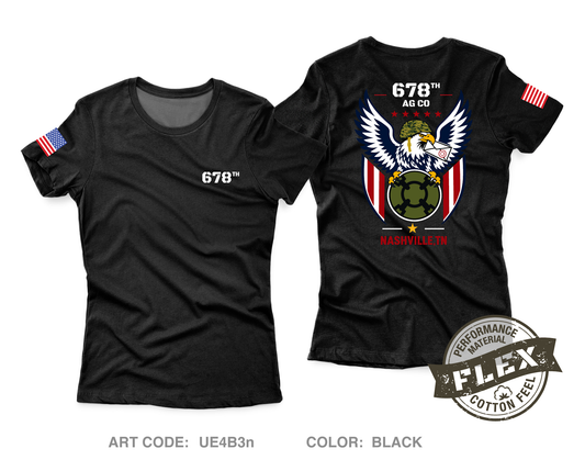 678 ag Co Core Women's SS Flex Performance Tee - UE4B3n