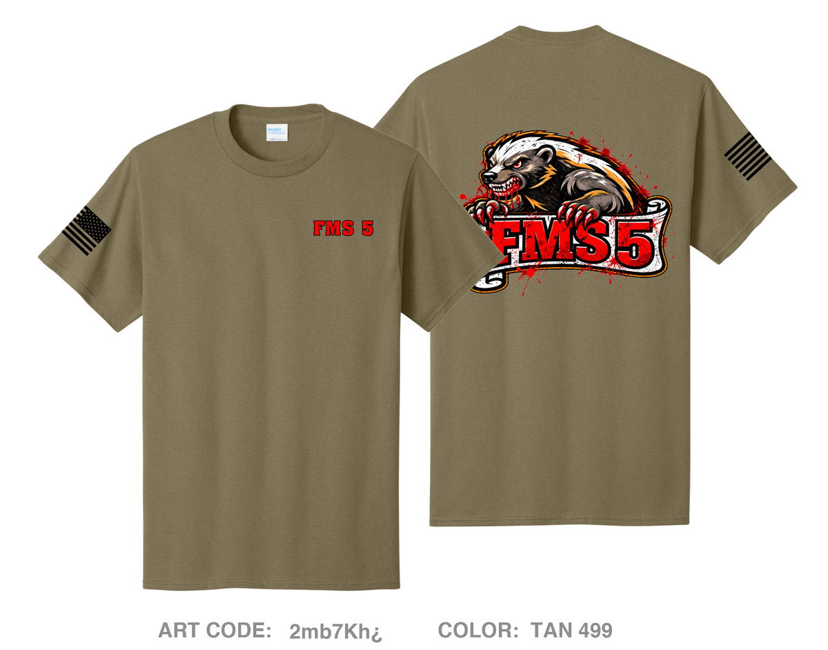 FMS5 Comfort Unisex Cotton SS Tee - 2mb7Kh