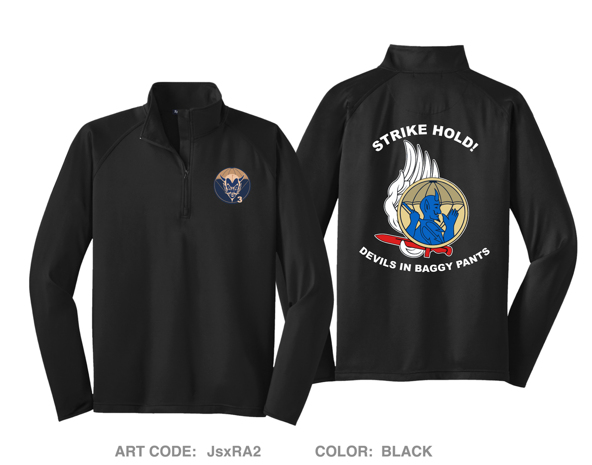 3-504 IN (A) Hi-Tech Performance Quarter-Zip Fleece Jacket