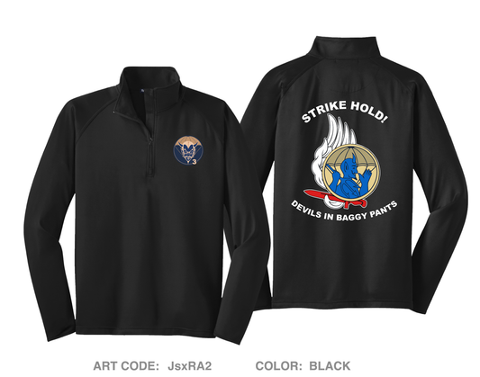 3-504 IN (A) Hi-Tech Performance Quarter-Zip Fleece Jacket