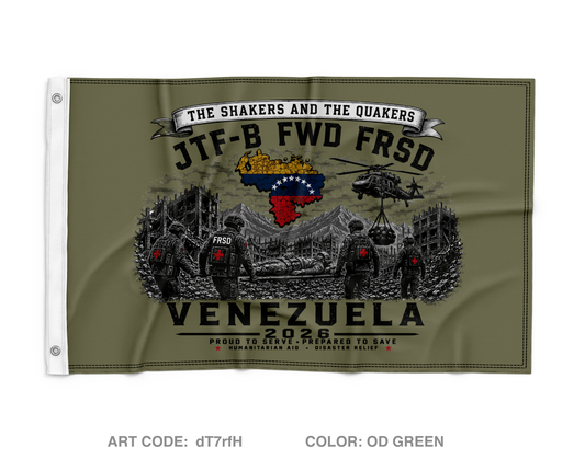 JTFB FRSD Venezuela Wall Flag - dT7rfH