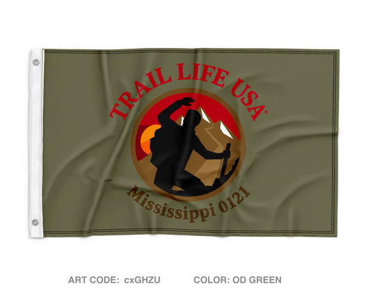 Trail Life USA Wall Flag - cxGHZU