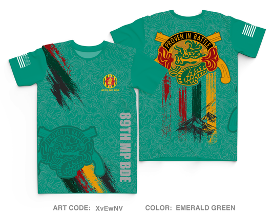 89th MP BDE Core Men's SS Performance Tee - XvEwNV