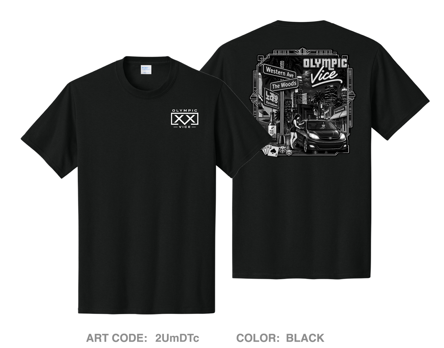 LAPD Comfort Unisex Cotton SS Tee - 2UmDTc