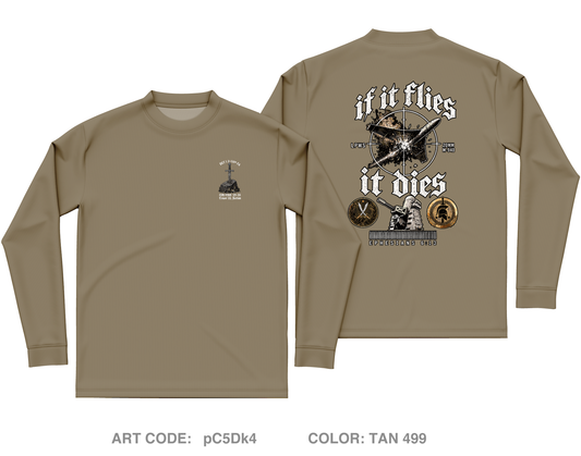 Det 1 2-116th FA Core Men's LS Performance Tee - pC5Dk4