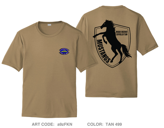 JMRC Mustang Team Hi-Tech Performance Unisex SS Tee - a9zFKN