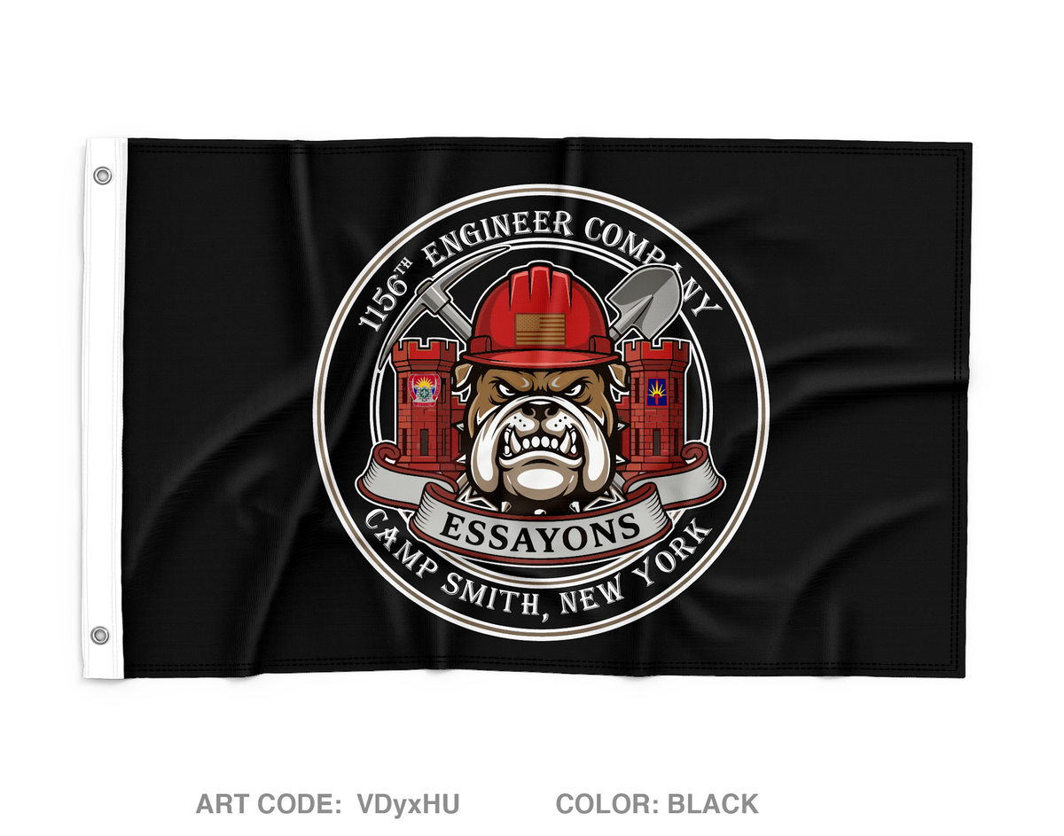 1156th EN CO Wall Flag - VDyxHU