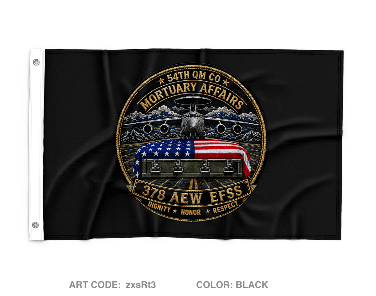 54th/378th MA Wall Flag - zxsRt3