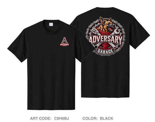 Adversary garage Comfort Unisex Cotton SS Tee - C8H6BJ