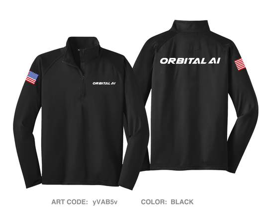 Orbital AI Hi-Tech Performance Quarter-Zip Fleece Jacket - yVAB5v
