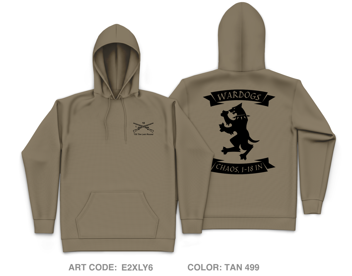 Wardogs Core Men's Hooded Performance Sweatshirt - E2XLY6
