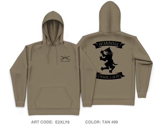 Wardogs Core Men's Hooded Performance Sweatshirt - E2XLY6