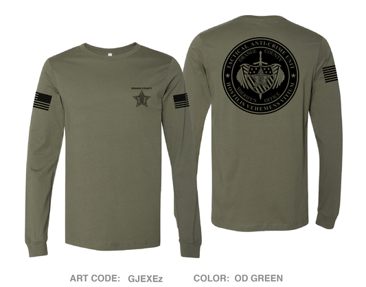 OCSO TAC Comfort Unisex Cotton LS Tee - GJEXEz
