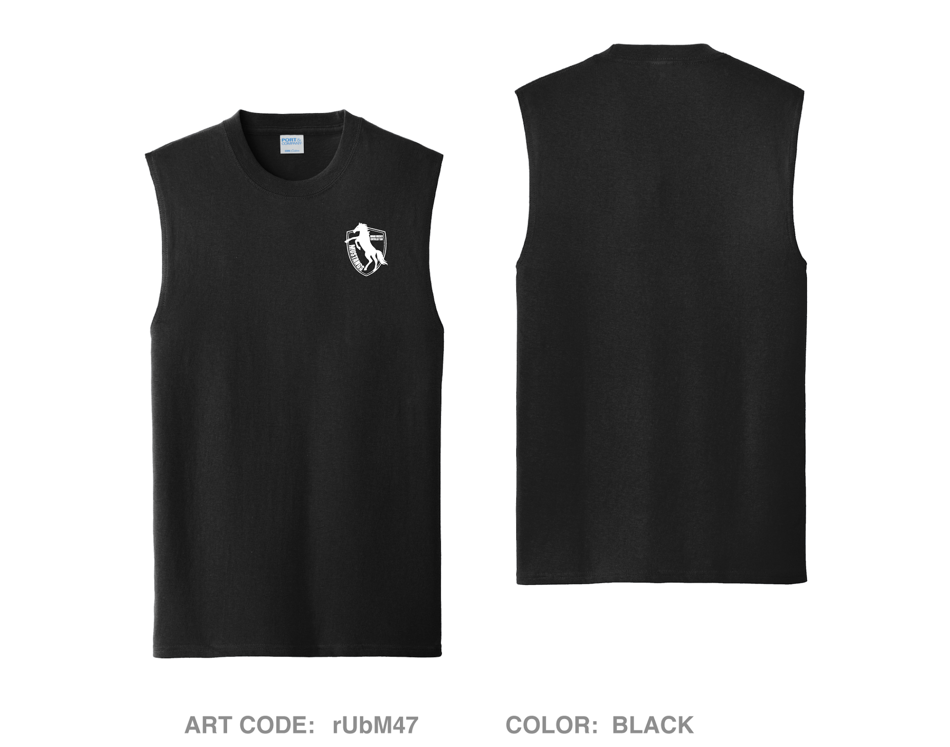 JMRC Mustang Team Comfort Men's Tank Top - rUbM47
