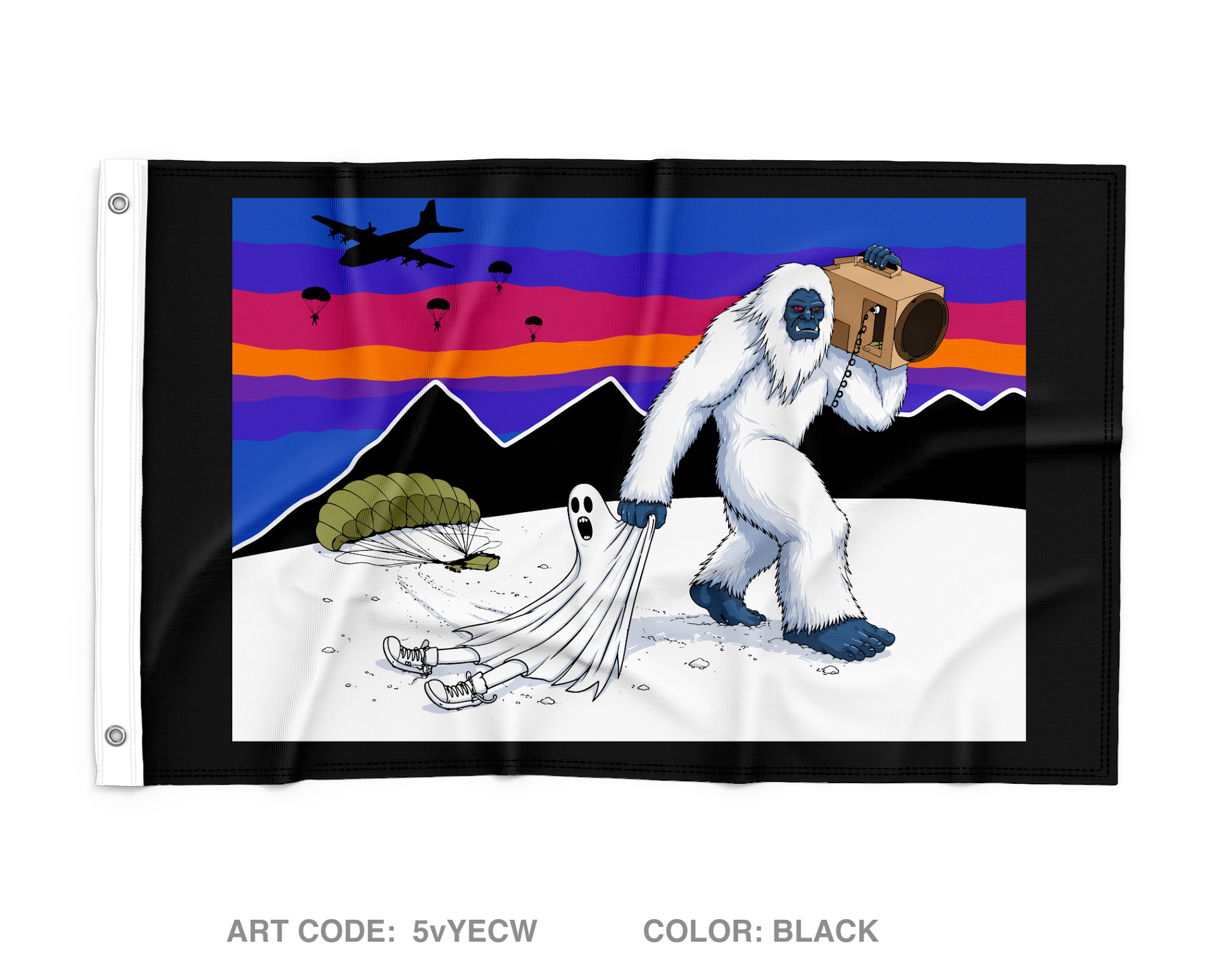 1532 Wall Flag - 5vYECW