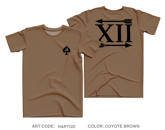 MESG-2 Det Bahrain EST 12 Core Men's SS Performance Tee - HARTGD